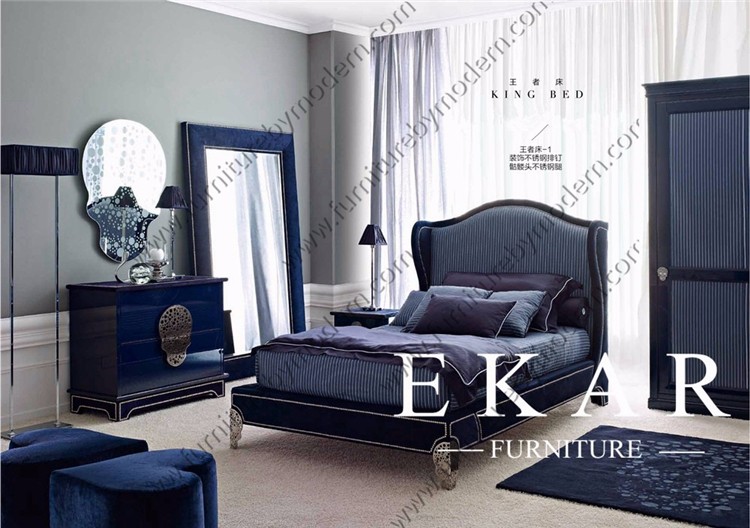 Latest Bedroom Furniture Design King Size Set Tufted Bed
