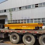 Customized DC Motor 20 Tons Steel Billet Industrial Railway Transfer Car