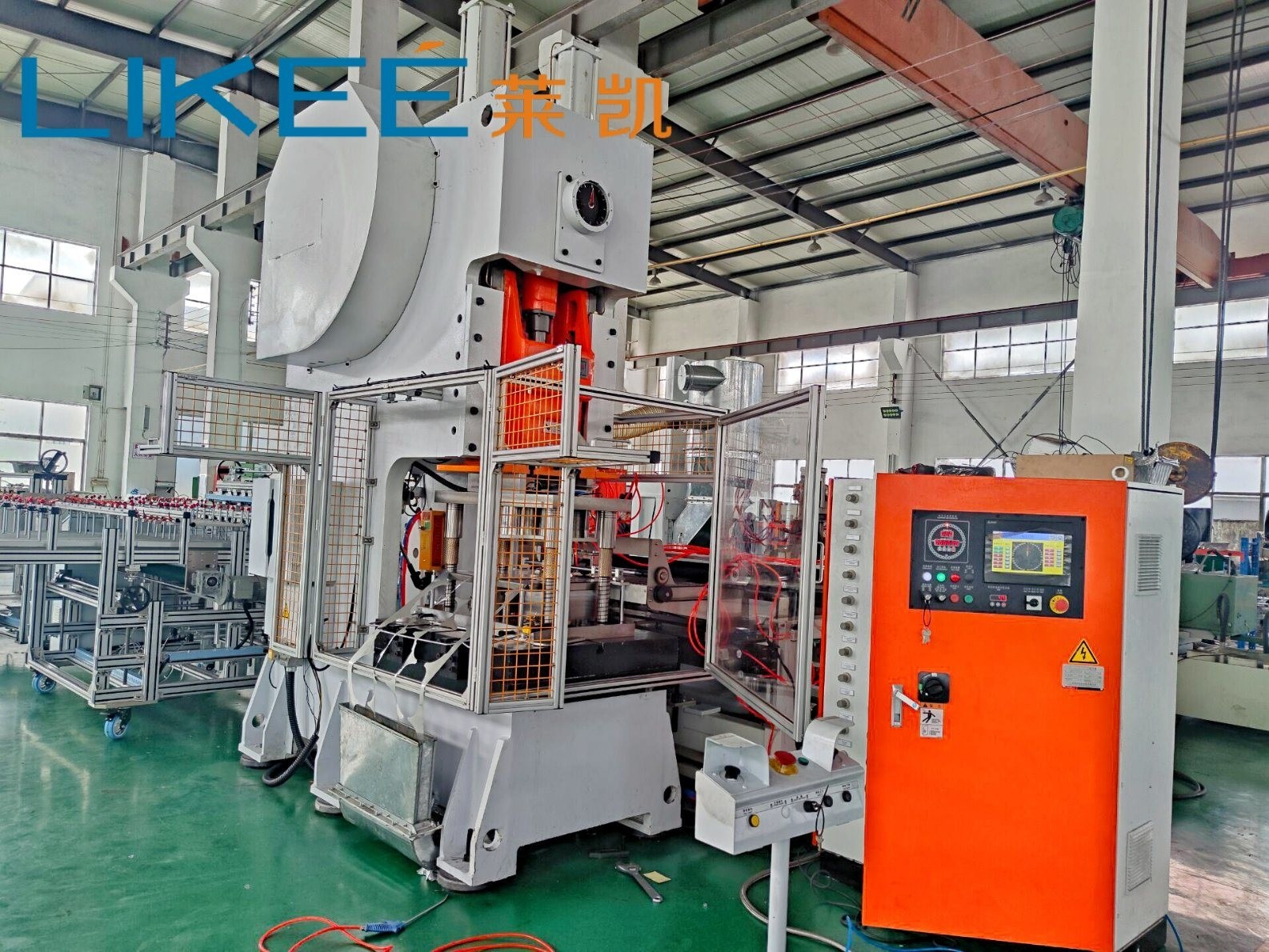 Fully Automated Aluminium Foil Container Production Line LK-T63