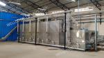 Vegetable Powered Chain Plate Riquette Mesh Belt Dryer