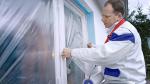 45 Days UV Protection Window Glass Protective Film 500mm 100m