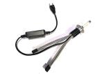6400lm 60W Motorcycle LED Headlight Bulb , Fanless R4 H7 LED Fog Light