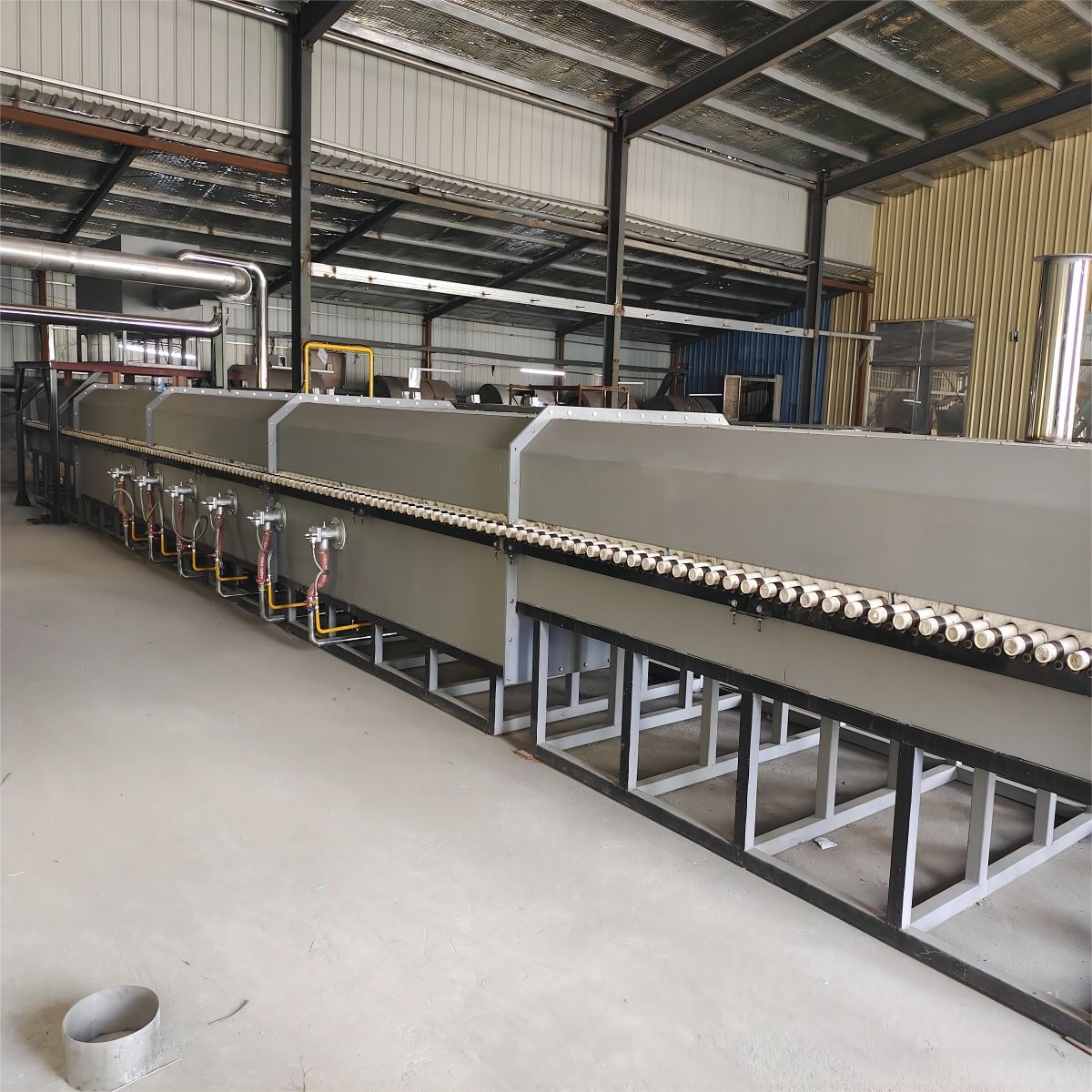 Continuous Anode Material Sintering Rhk Kiln High Temperature Heat Treatment