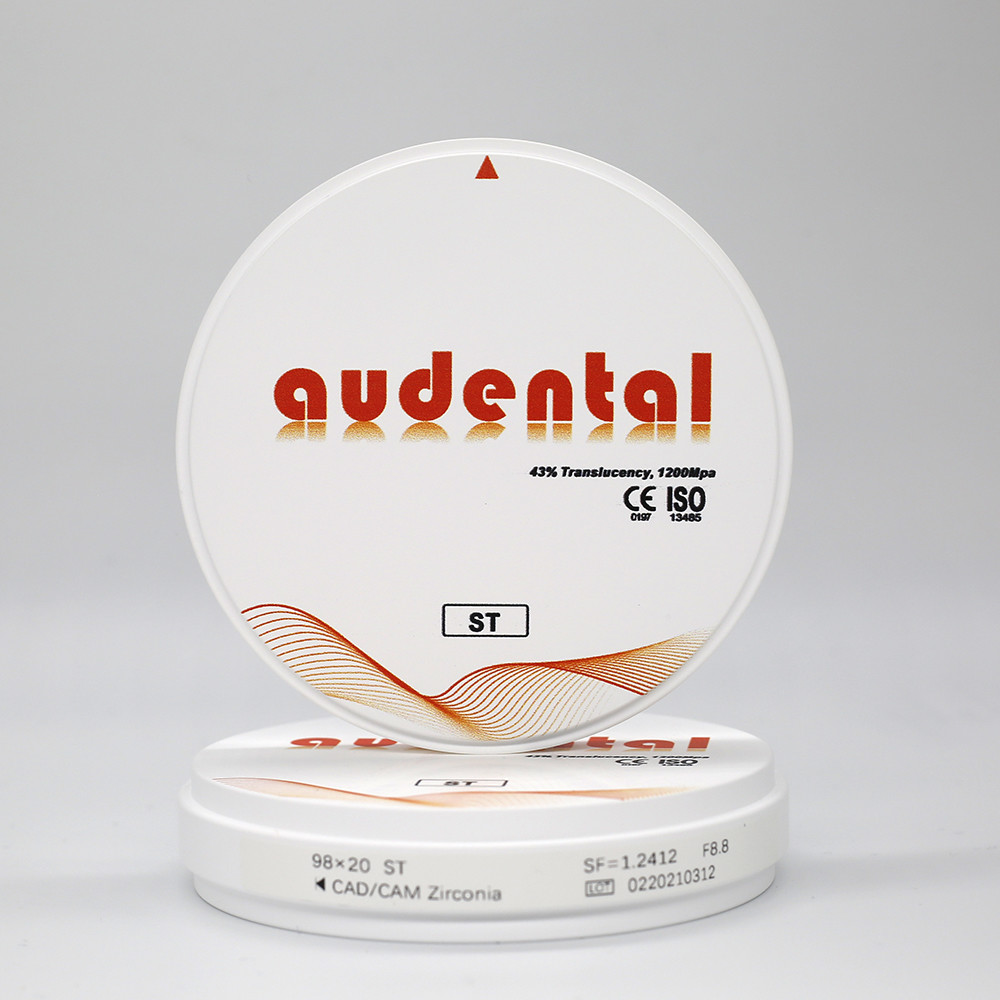 White Zirconia Cad Cam Dental Blocks Super Translucency Implant Material