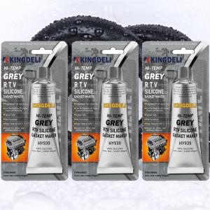 China Grey High Temperature RTV Silicone Caulk General Purpose 85g wholesale