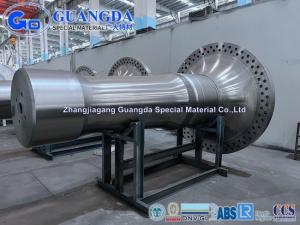 China Wind Turbine Main Shaft Large Forged Shaft 34CrNiMo6 Manufacturer wholesale