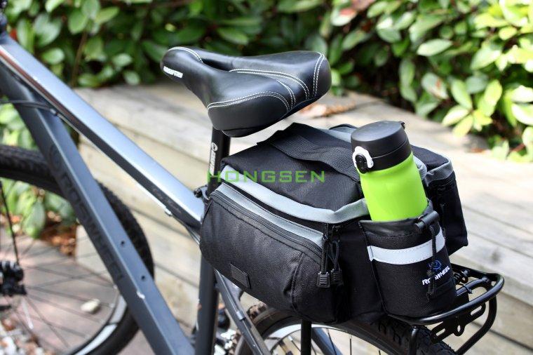 ROSWHEEL rear pannier bag Water-proof Bike Rear Pannier Bag OEM 600D bicycle trunk pannier