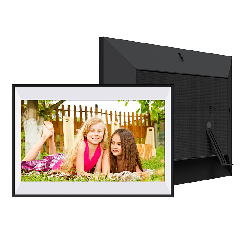 Multi OSD Language 14inch HD Digital Photo Frame Plastic Material Cloud Wifi Tablet