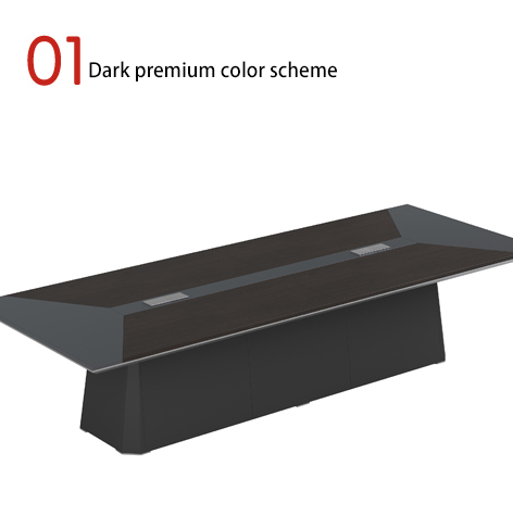 Conference Table, Meeting Room, Office Desk, Simple and Modern Business Negotiation Office, Large and Long Desk Support Customization