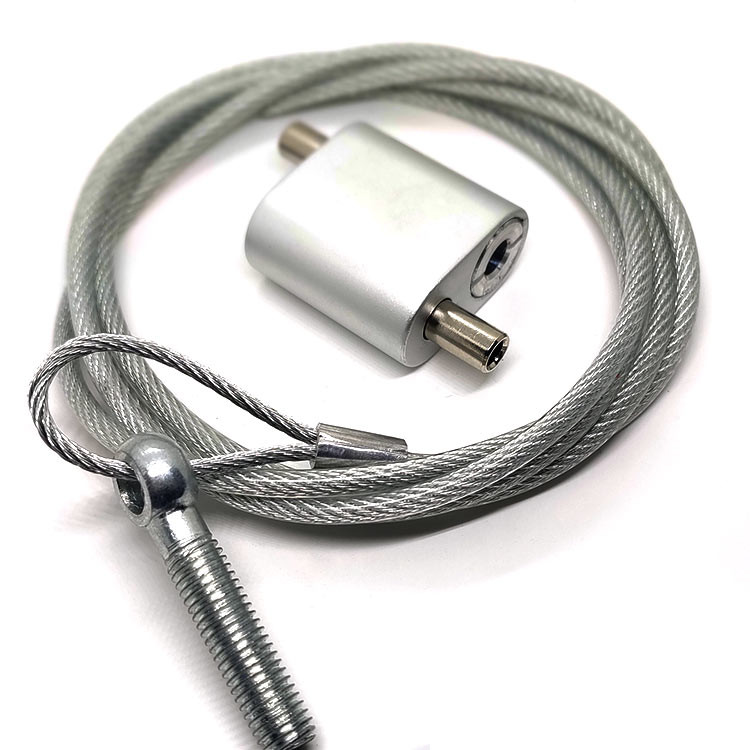 Steel Wire Rope Crimped With Snap Hook Toggle Cable Gripper Suspension Kit