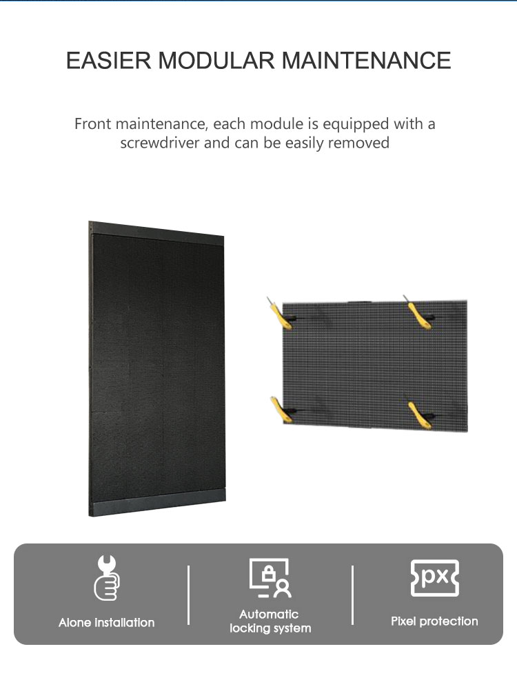 Outdoor Restaurant Menu LED Display Poster With High Resolution 640*960mm