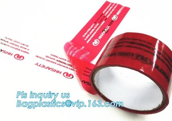 custom sealing holographic laser rainbow tamper evident security void hologram