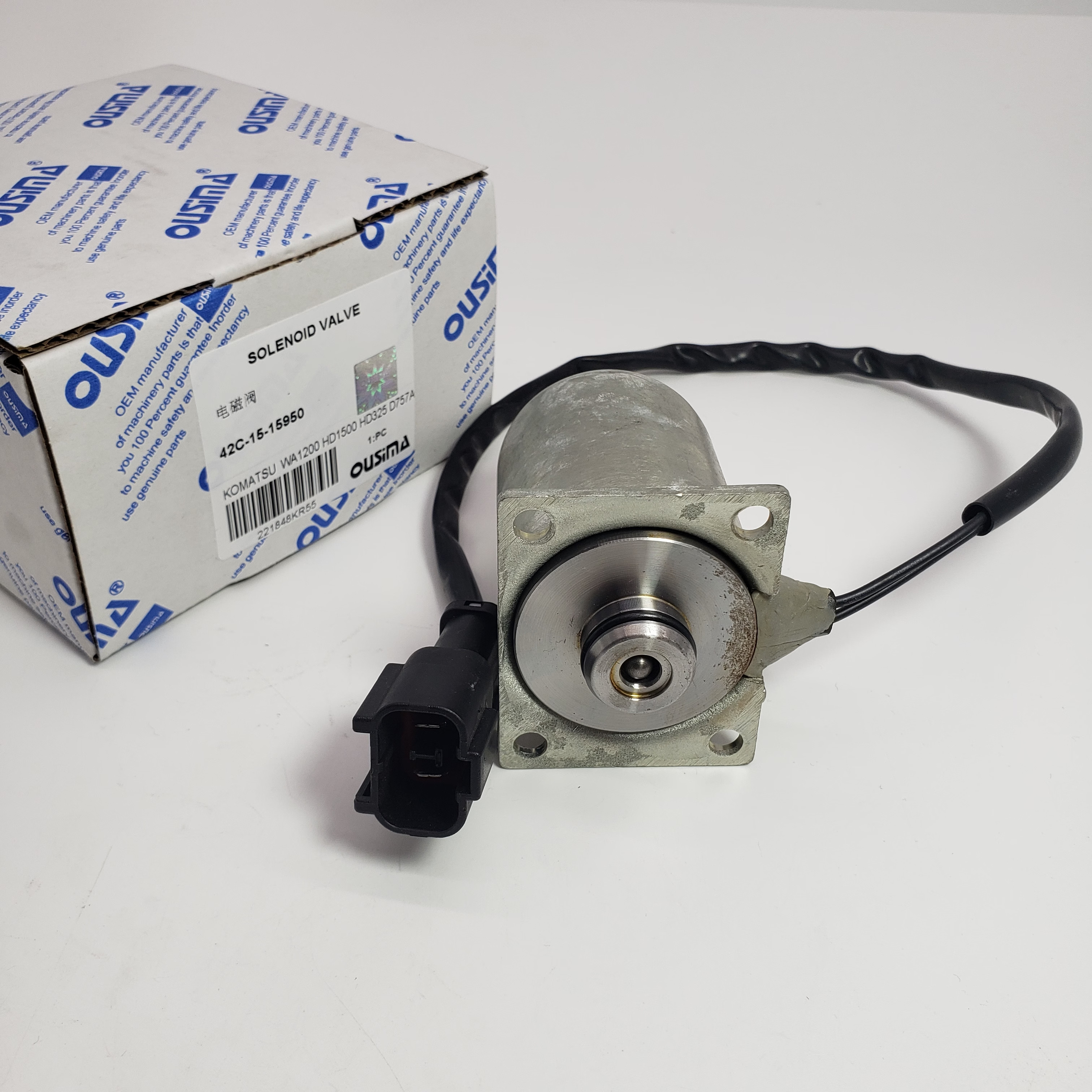 42C-15-15950 Solenoid Valve For KOMATSU D575A HD1500 HD325 HD405 WA1200