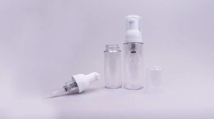 30mm PET Foaming Soap Pump Bottle 40ml 50ml For Hand Hygiene Foaming Soap Dispenser