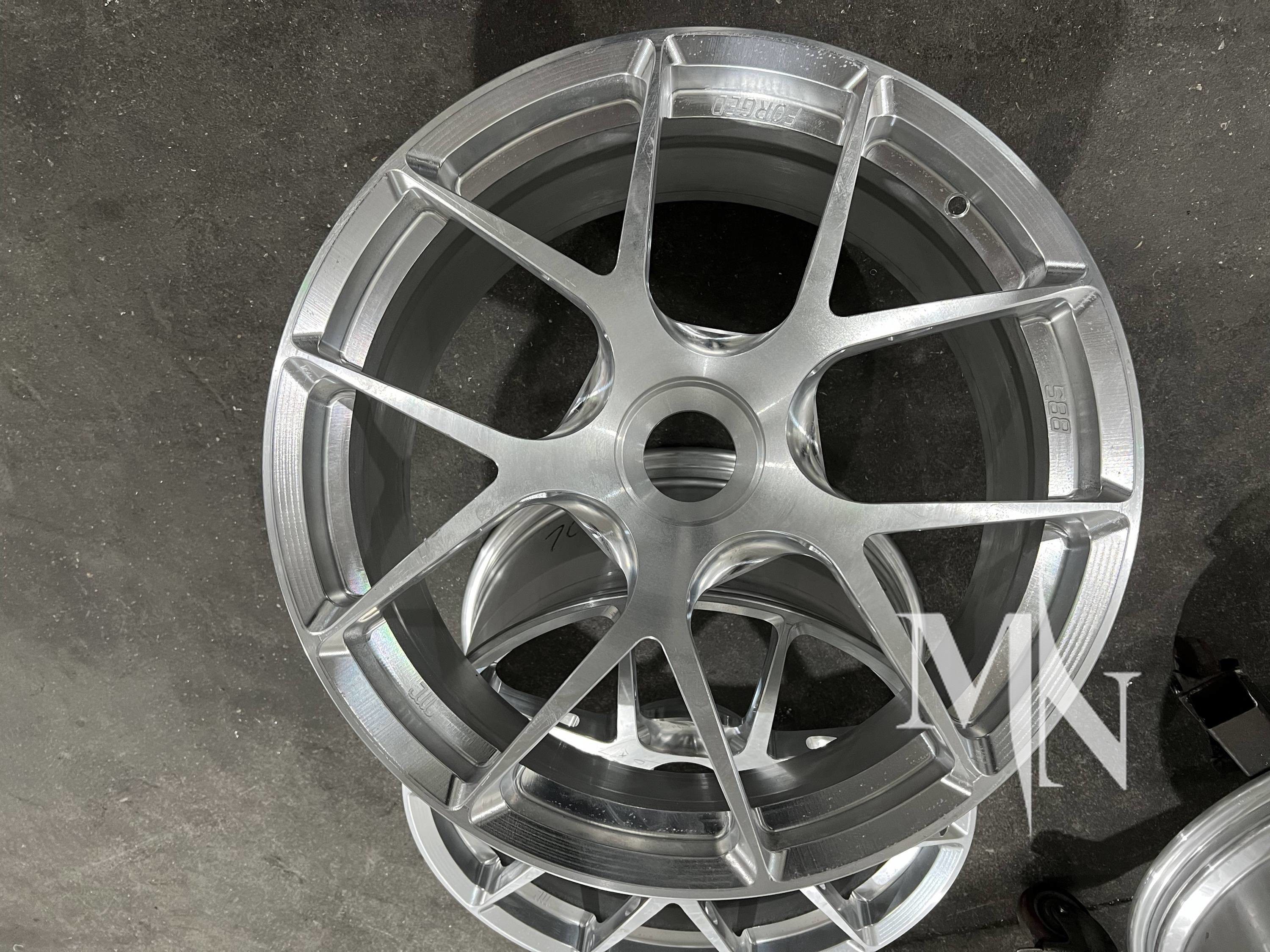 BBS FI R Centerlock Wheels for 991 GT3 Custom Forged Rims Available