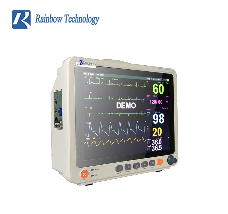 Optional Touch Screen Vet Version Multi Parameter Patient Monitor 12.1 Inch