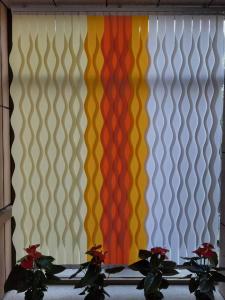 China Unique Vertical Interior Roller Blinds Looks Like Ripple Blinds wholesale