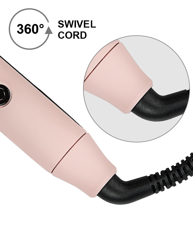 45W Two In One Straightener And Curler 1 Inch Plates Ceramic For Hotel