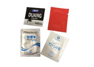 China Horizontal Wet Wipes Production Line , Single Piece Sheet Wet Tissue Making Machine wholesale