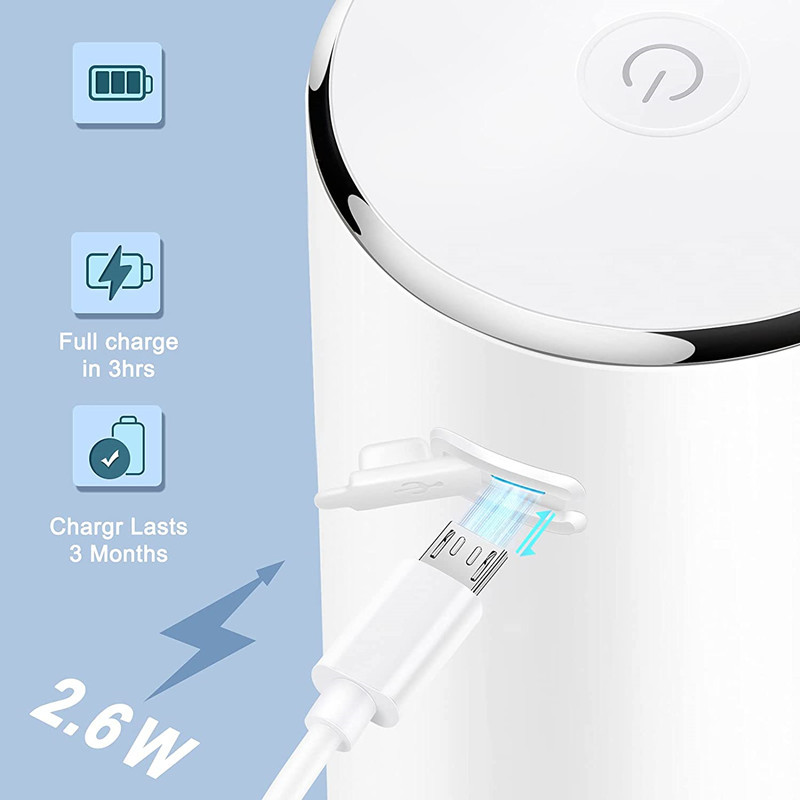 300ML Refillable Soap Dispenser Wall Mountable 800mAh White Induction
