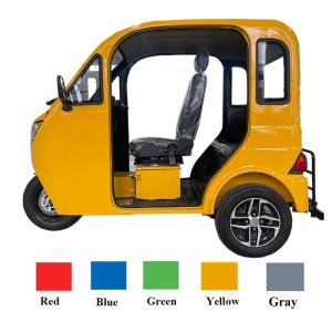 China 1500W 3 Seaters Passenger Electric Tricycle For Handicapped Elderly wholesale