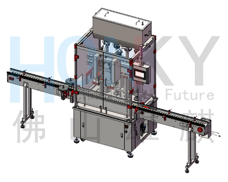 High Precision Full Automatic Filling Machine Big Volume Bottle Filling Line For Daily Checmical Filling And Packing