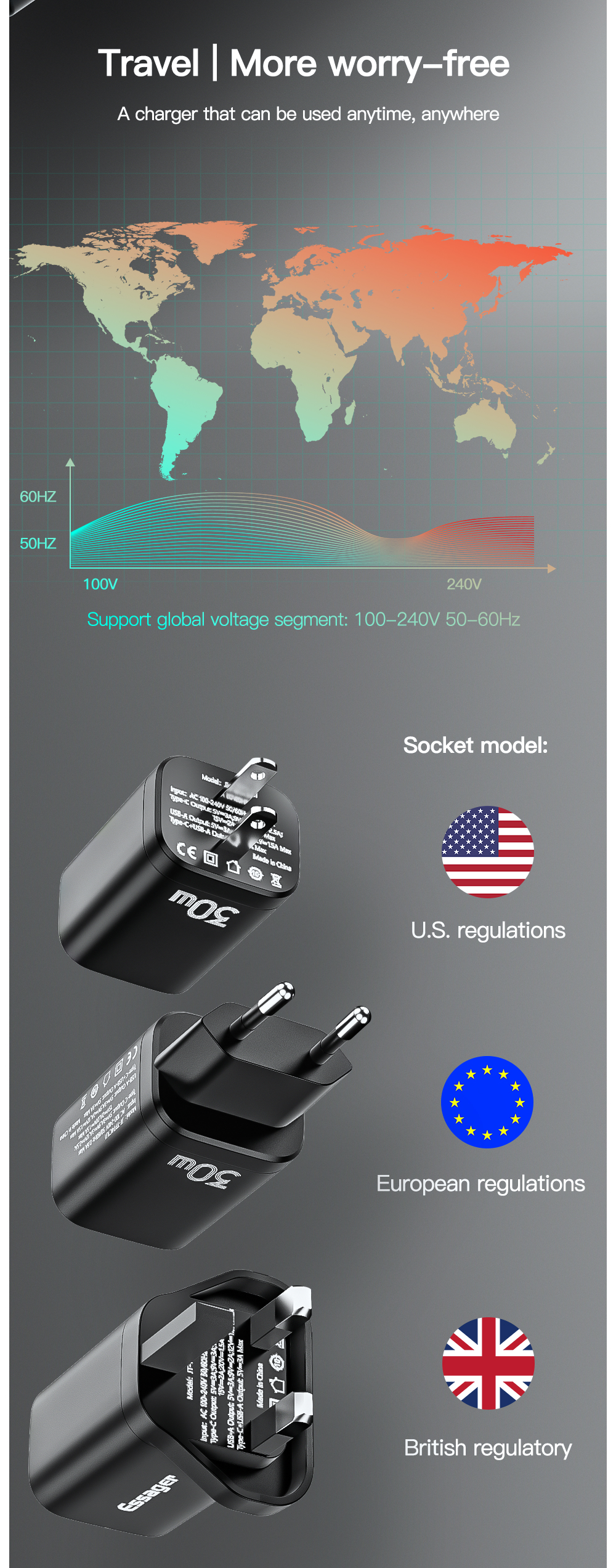 Essager 2022 Journey Hot sells PD 3.0 QC3.0 Mini Power Supply Adapter 30W USB Type C Wall Charger