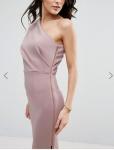 Newest Design Women One Shoulder Sexy Party Dress Wedding Dress
