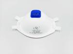 Adult White 12.5*10.5 Cm 4 Ply FFP3 Protect Disposable Mask