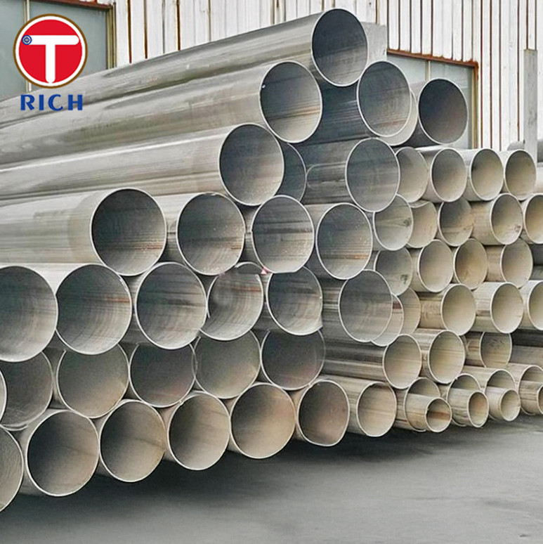 JIS G3468 304 Stainless Steel Tubes Large Diameter Welded Stainless Steel Pipes For Low Temperature