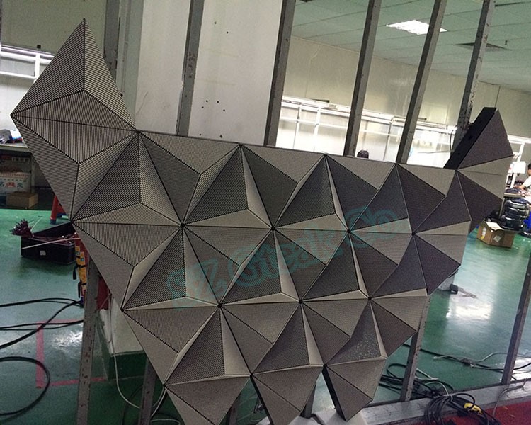 new product  pantallas led para dj 3d effect DJ Booth led display screen indoor for stage pub