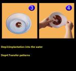 Customized Pattern Water Transfer Paper for Pure White Tattoo Transfer White