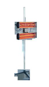 China Car Painiting Double Head 2000W Infrared Heat Bulb wholesale