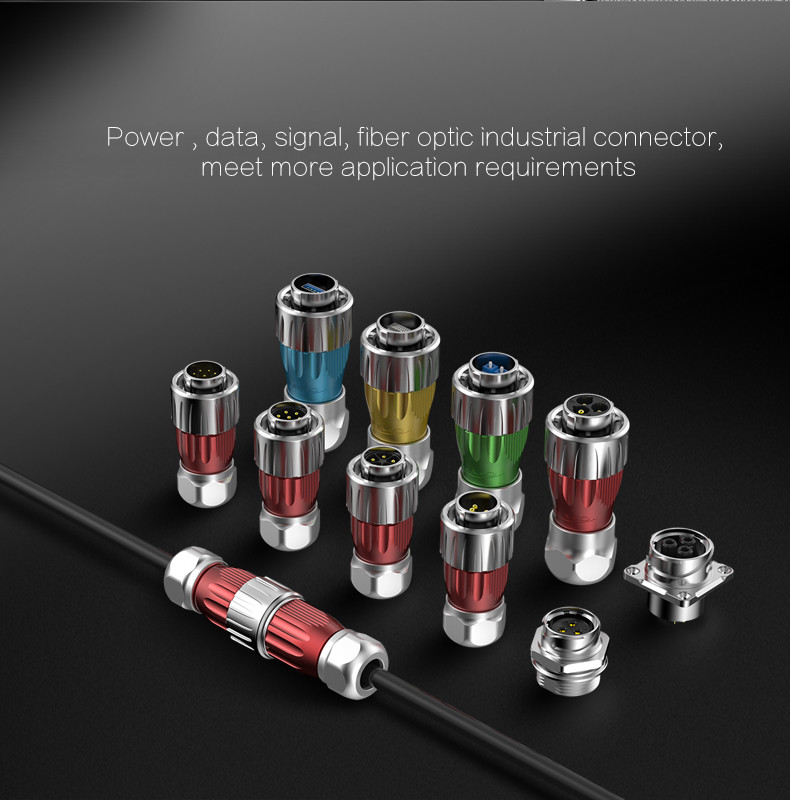 Certificated IP65/IP67 Male Female Bayonet Underwater Circular Connector
