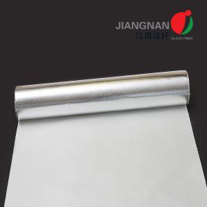 China 0.55mm Aluminum Foil Laminated Fiberglass Fabric Heat Insulation wholesale