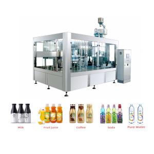 China 220v Automatic 36000 BPH Rotary Milk Bottle Filling Line wholesale