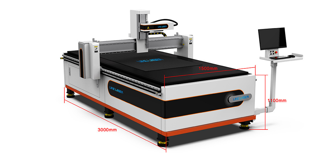 1325/1330 Qr Code Laser Metal Engraving Machine for Elevator Lift Door Decoration