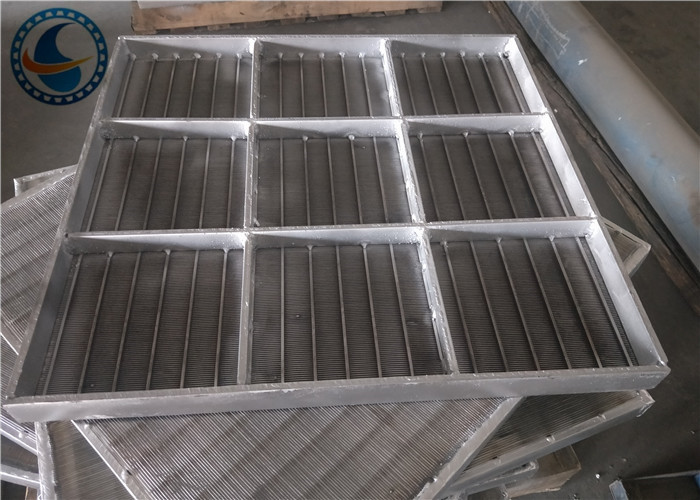 Anti Aging Wedge Wire Screen Panels , Stainless Steel 304 Johnson Screen Mesh
