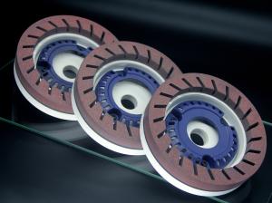 China Beveling Machine Slate Resin Grinding Wheel Glass Diamond Bowl Shape wholesale