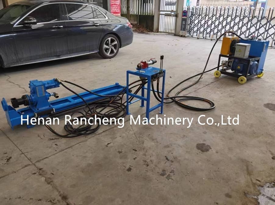 14 Mpa Hydraulic System Rated Pressure Engineering Drilling Rig Anchor Drilling Rig For 40-60m Drilling Depth