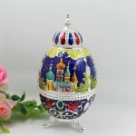 Shinny Gifts Peacock Relief Creative Toothpick Holder