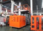 Blue Plastic Barrel Making Machine , 120L Drum Blow Moulding Machine