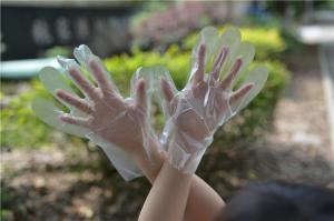 China Food Handling Transparent 1.1g/Piece Disposable Hdpe Gloves wholesale