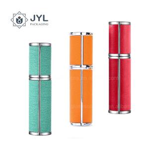 China 10-20ml Refillable Mini Travel Perfume Atomiser Ultralight Leather wholesale