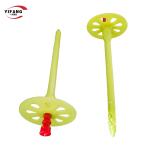 Plastic Steel Nails Red Cap Nail Insulation Fixing Wall Insulation Nail