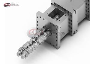 China Configuration Connection Extruder Machine Parts Screw Shaft Located Inside Barrel wholesale