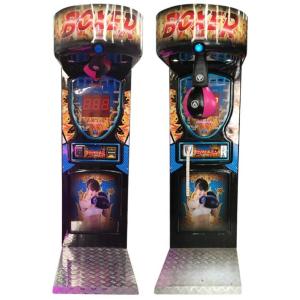 China Coin Operated Boxing Arcade Machine Big Punchbag 220V wholesale