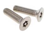 A2-70 Torx Pin Flat Head Stainless Steel Security Screws T20 Metal Fastener
