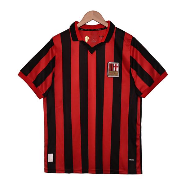 AC Milan 125th Anniversary Football Fan Jerseys Retro Edition Personalized