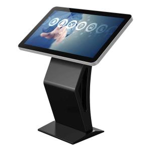 China Advertising Display Android Smart Video 500nits Interactive Touch Screen Kiosk wholesale
